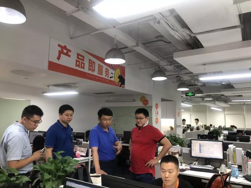 徐州领导到访盒子科技,加速创业精神谷项目落