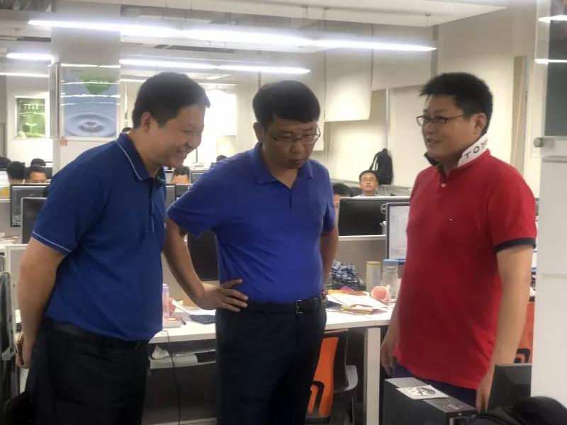 徐州领导到访盒子科技,加速创业精神谷项目落